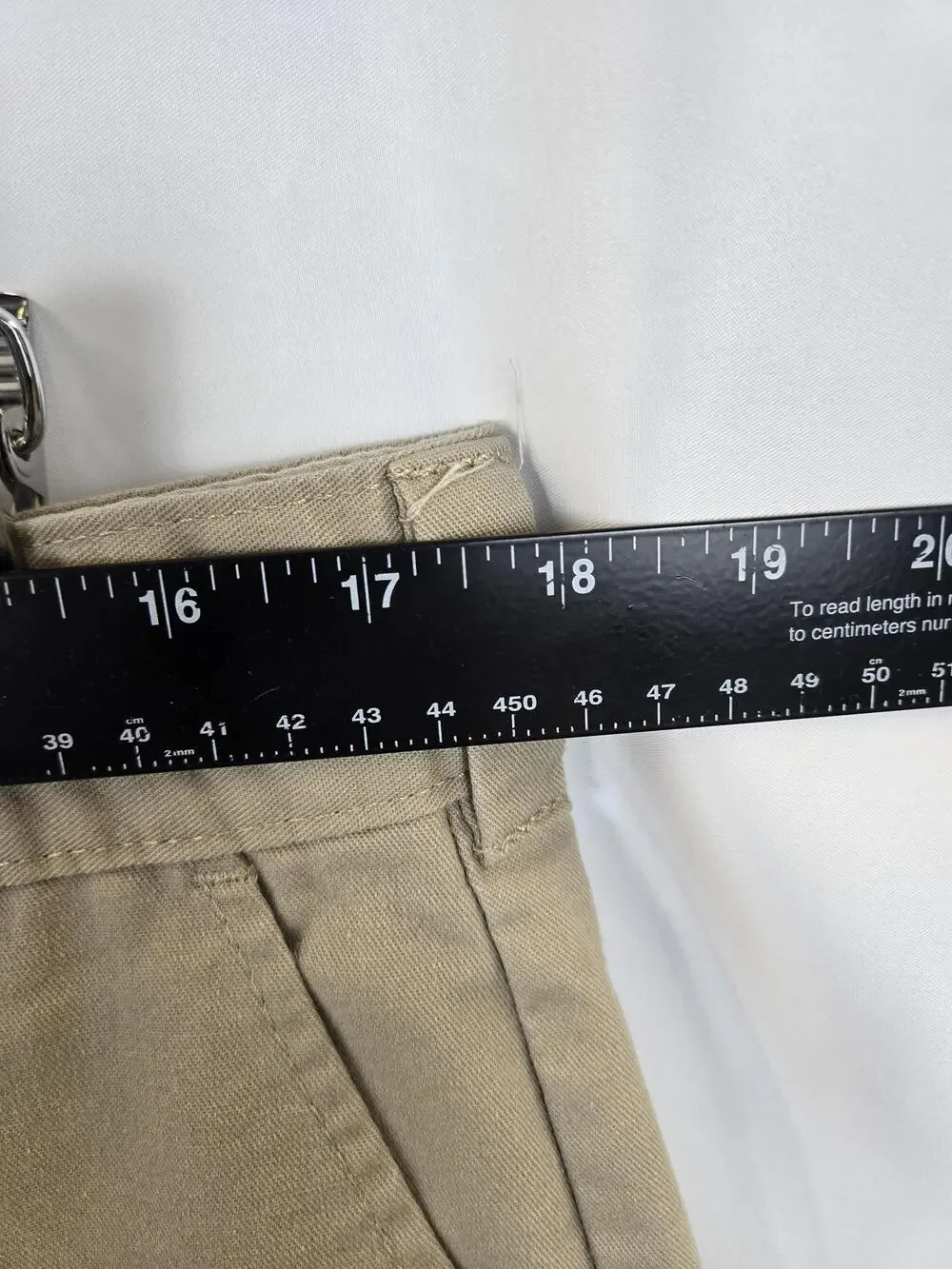 Dickies Cargo Pants Mens 36x32 Beige Regular Straight Canvas Workwear Utility